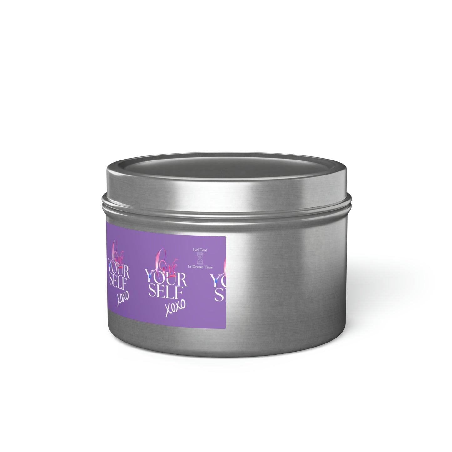 Love YourSelf Tin Candles