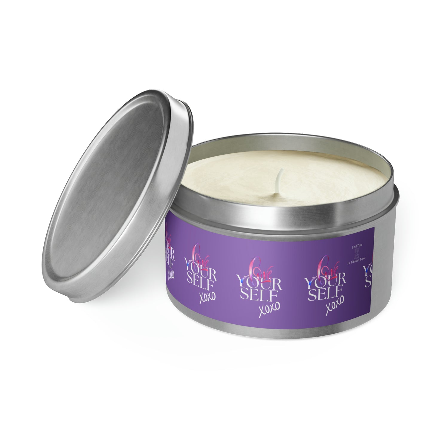 Love YourSelf Tin Candles