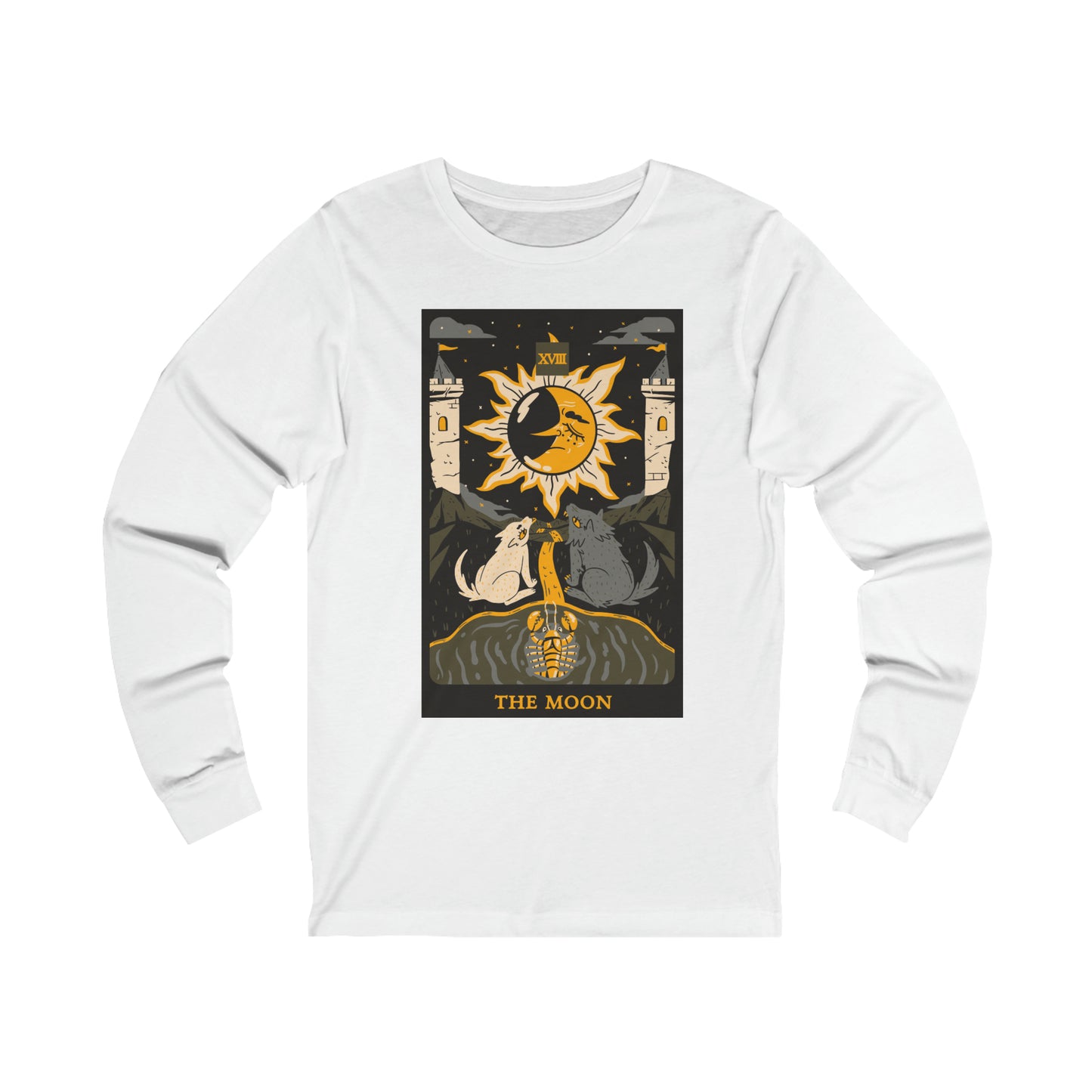 Magical Moon Tarot Shirt long sleeve