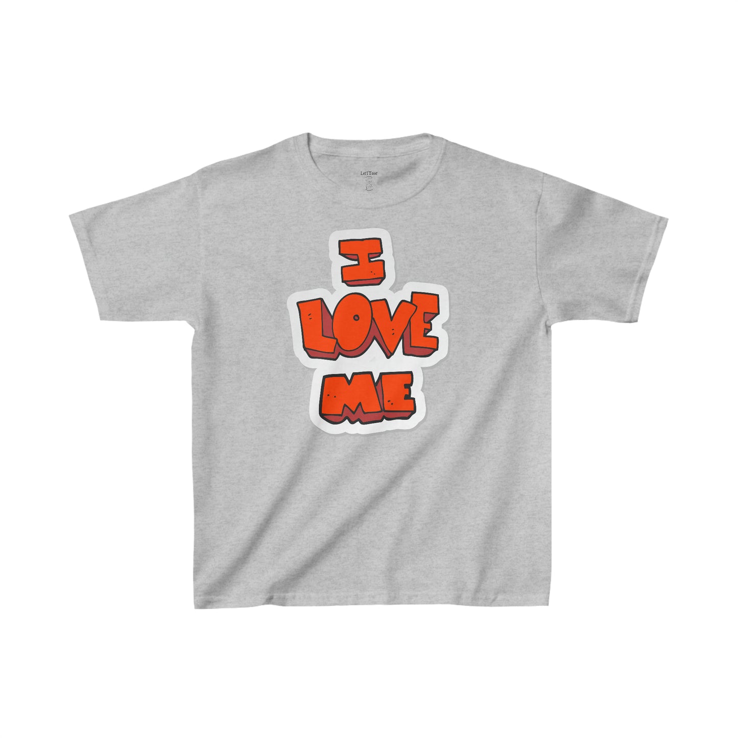 Kids Heavy Cotton™ I LOVE ME Tee shirt