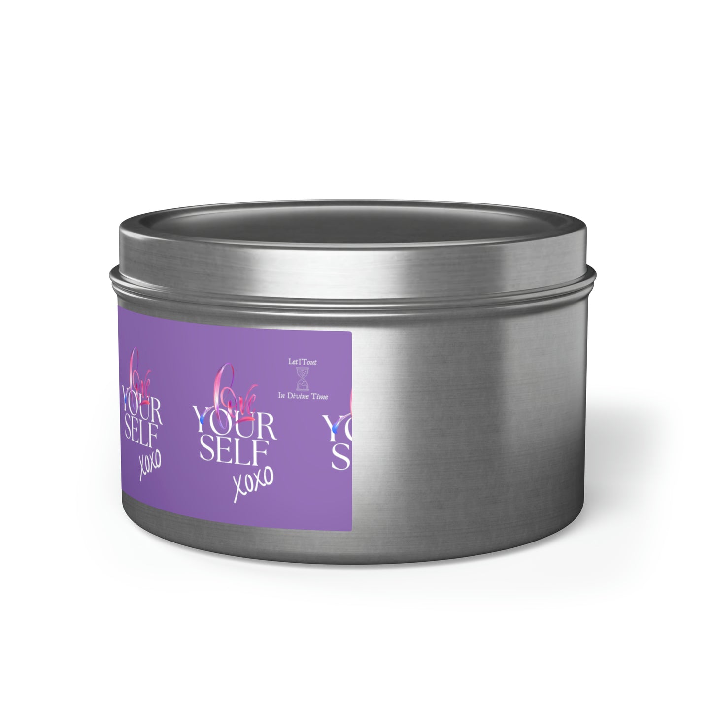 Love YourSelf Tin Candles