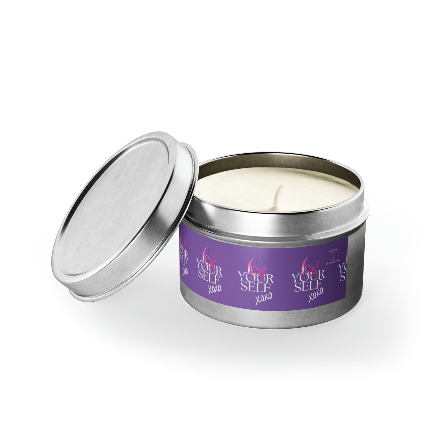 Love YourSelf Tin Candles