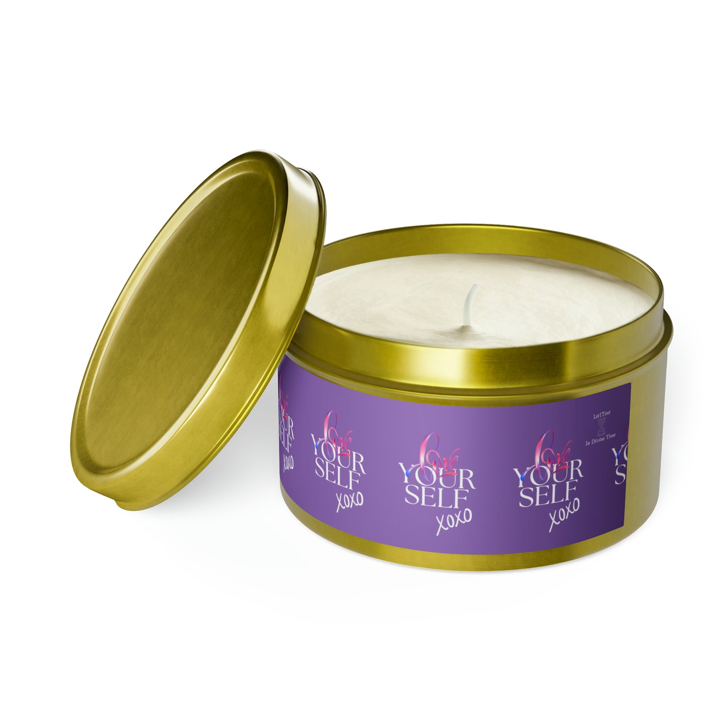 Love YourSelf Tin Candles