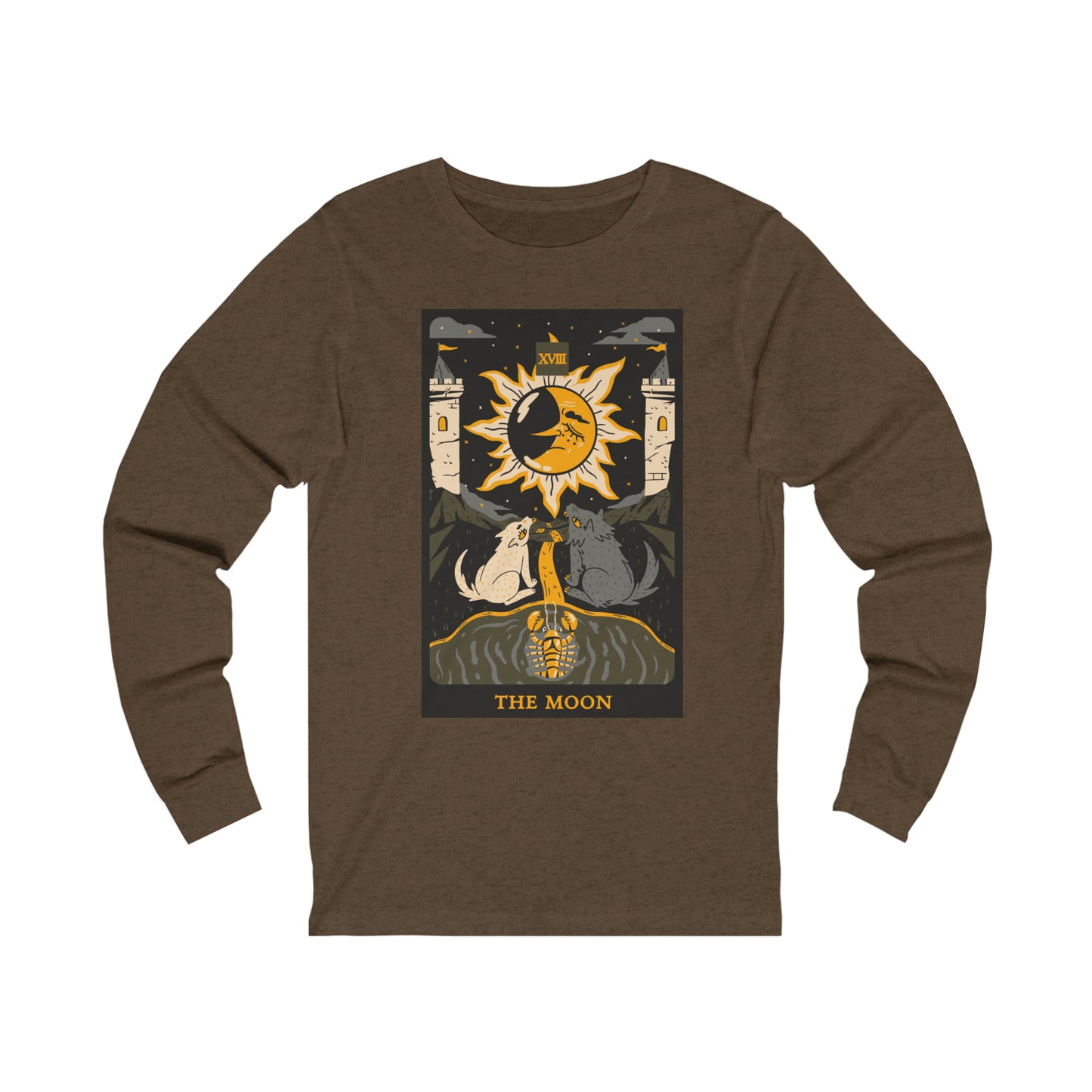 Magical Moon Tarot Shirt long sleeve